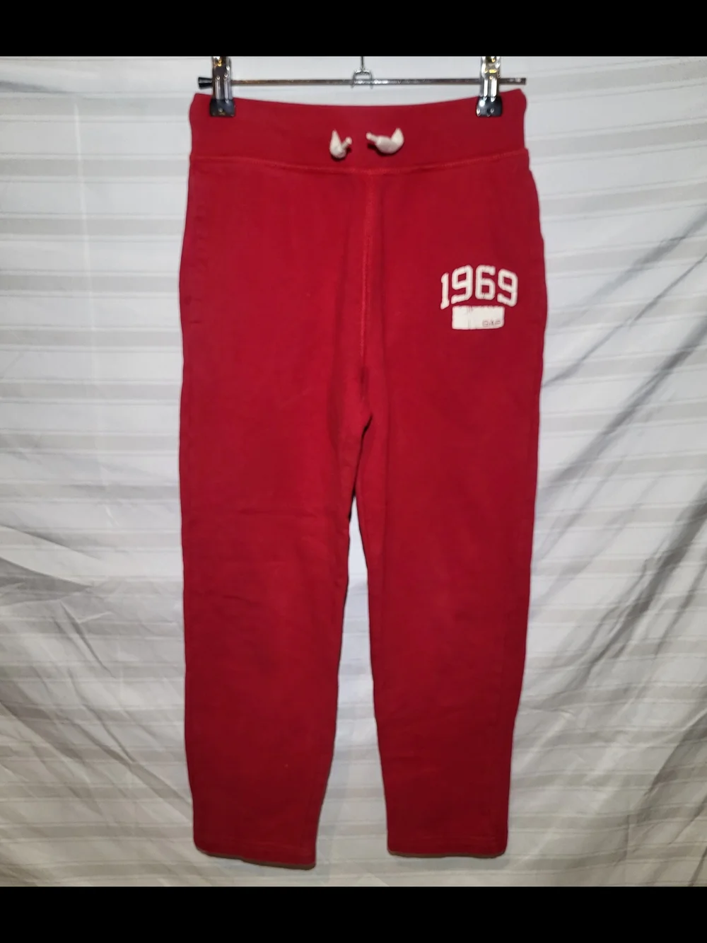 GAP Kids Red Drawstring Joggers